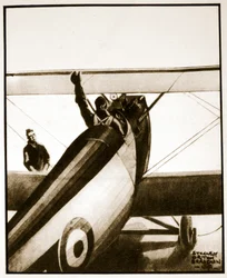 Chocks away, Illustration aus 