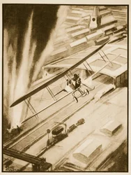 Heldentum: Rhodes Moorhouse erhält das V.C., Illustration aus 