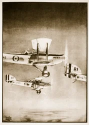 Dienst über dem Sudan, Illustration aus 