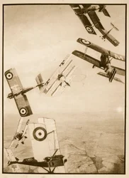 Der Tod von Werner Voss, Illustration aus 