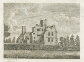 Brewood - Black Ladies Priory: Gravur, undatiert [?18. Jahrhundert]