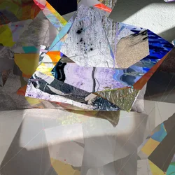 Abstrakte Digitale Fragmente