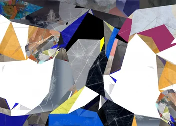 Dynamische geometrische Collage