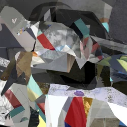 Dynamische geometrische Collage