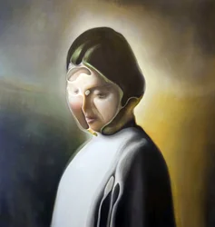 Ätherisch schmelzendes Gesicht