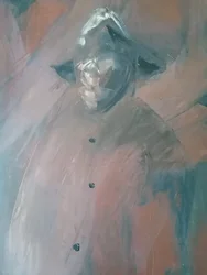 Mysteriöse Kapuzengestalt