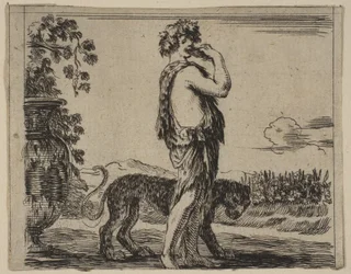 Bacchus, aus dem Spiel der Mythologie Jeu de la Mythologie, 1644