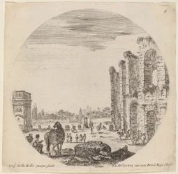 Kolosseum und Konstantinsbogen
