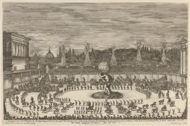 Einzug des Prinzen der Toskana, 1661