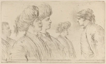 Vier Türken und ein Schwarzer