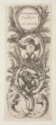 Frontispiz: Ornamenti o Grottesche, ca. 1653