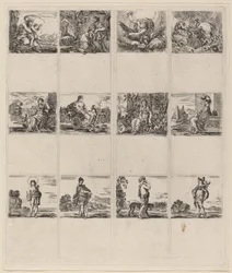 Mythologische Spielkarten, 1644