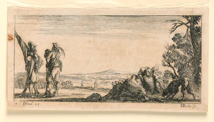 Tafel 7, aus "Desseins de Queleques Conduites de Troupes, Canons, et Ataques de Villes"