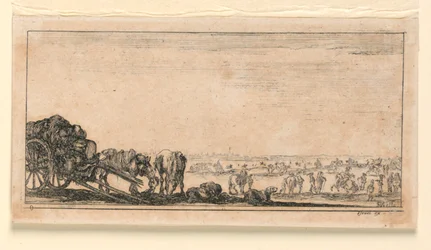 Tafel 8, aus "Desseins de Queleques Conduites de Troupes, Canons, et Ataques de Villes"