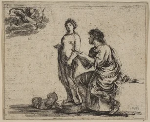 Pygmalion, aus dem Spiel der Mythologie Jeu de la Mythologie