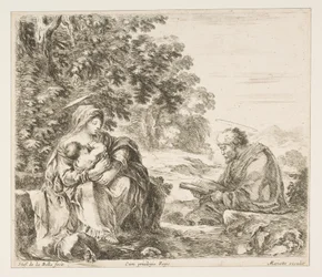 Ruhe auf der Flucht nach Ägypten, ca. 1649