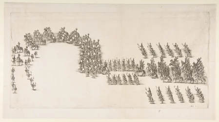 Fackelzug beim Modena-Karussell, 1652