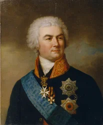 Porträt von Graf Pjotr Sawadowski 1739-1812