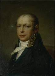 Porträt des Architekten Andreyan Adrian D. Zakharov, 1761-1811, ca. 1804