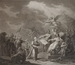 Allegorie des Vertrags von Jassy, 1792