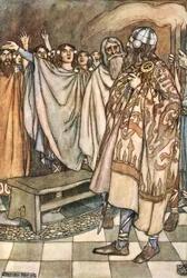 Ein mächtiger Jubelschrei erhob sich von den Ulstermännern, ca. 1910