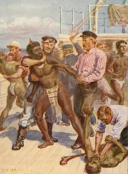 Illustration des Lebens von Bischof Patteson