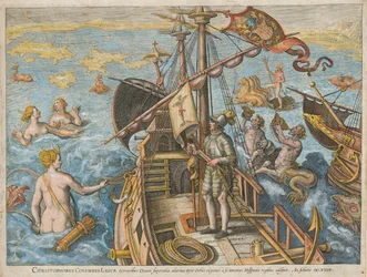 Christophorus Columbus Ligur Americae Retectio