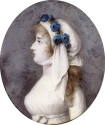 Porträt der Gräfin Yelizaveta Borisovna Shakhovskaya 1773-1796, 1790er Jahre