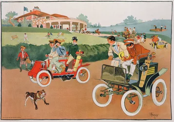 Das Rennen von den Links, veröffentlicht von Max Williams, gedruckt von R.A. Welcke, New York