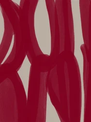 Rote abstrakte Linien