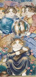 Illustration aus Cats Galore! A Compendium of Cultured Cats (veröff. 2015)