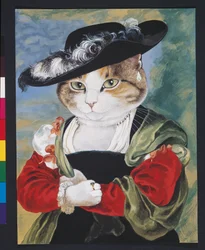 Illustration aus Cats Galore! A Compendium of Cultured Cats (veröff. 2015)