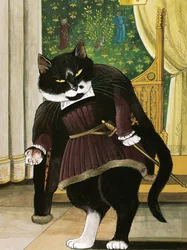 Illustration aus Shakespeare Cats: Poster Book (veröff. 2016)