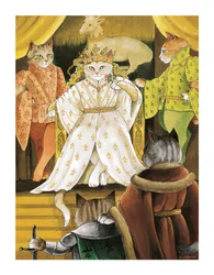 Illustration aus Shakespeare Cats: Poster Book (veröff. 2016)