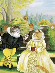 Illustration aus Shakespeare Cats: Poster Book
