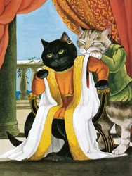 Illustration aus Shakespeare Cats: Poster Book