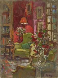 Rote Wand, rote Rosen