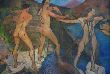 Netze einholen, 1914