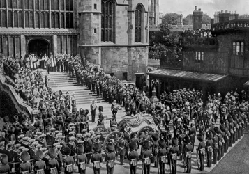 Das Begräbnis von König Edward VII., Windsor, Berkshire