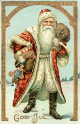 Schwedische Weihnachtskarte