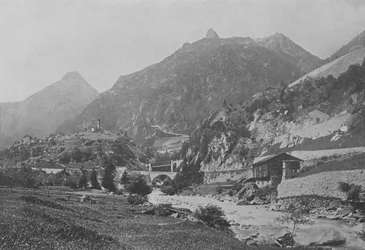 Die Gotthardlinie bei Wassen