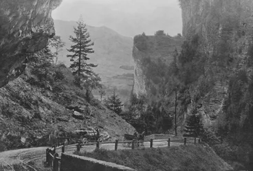 Straße der Via Mala und der Hohen Rätien