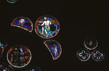 Rosettenfenster (Detail)
