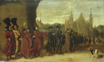 Botschafter des Zaren von Moskau in Den Haag am 4. November 1631, 1630er Jahre