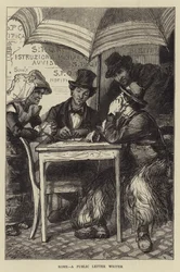 Rom, ein öffentlicher Briefschreiber