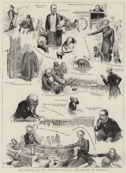 Die Debatte über Mr. Parnells Gesetz im Unterhaus