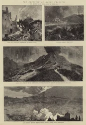 Der Ausbruch des Vesuvs