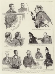 Die Parnell-Kommission am Royal Courts of Justice