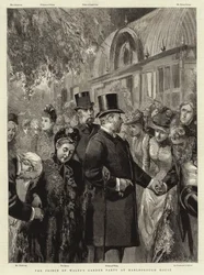 Gartenparty des Prinzen von Wales im Marlborough House