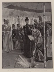 Die Prinzessin von Wales und der Nationale Pensionsfonds für Krankenschwestern